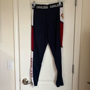 NBA Women’s Cleveland Cavaliers Full Length Color Block Leggings - Size M